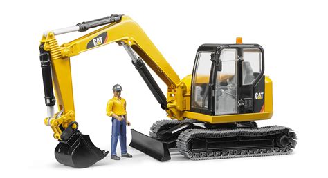 bruder cat mini excavator|bruder cat excavator construction toy.